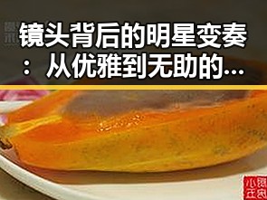 镜头背后的明星变奏:从优雅到无助的真实瞬间反差